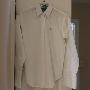 Cotton Lauren menswear type blouse